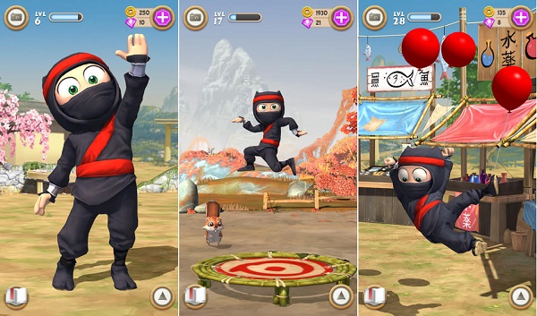 全世界注目のアプリ Clumsy Ninja ついに米国では驚異的な伸びで売上ランキングtop10目前 Gamebiz
