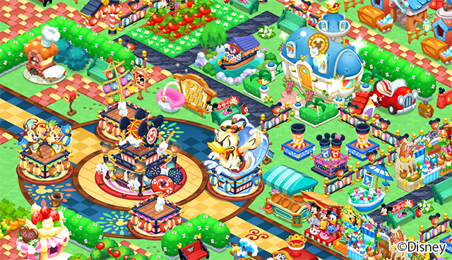 マーベラス ディズニー マジックキャッスル ドリーム アイランド で日本の夏祭りがテーマの期間限定イベント 花火と太鼓の夏祭り を開催 Gamebiz