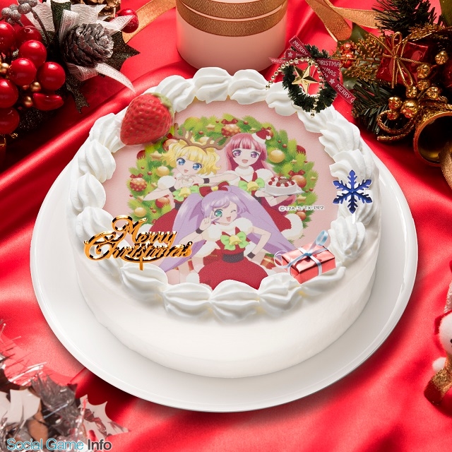 キャラクターケーキ専門店 あにしゅが プリパラ の限定クリスマスケーキの予約を10月31日より受付開始 限定プレート付き Gamebiz