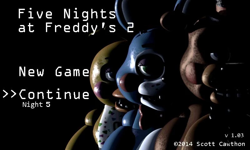 Scott Cawthon 話題沸騰中 夜間警備を舞台にしたホラーゲームの続編 Five Nights At Freddy S 2 Android版を配信開始 再び恐怖の着ぐるみ達が迫り来る Gamebiz