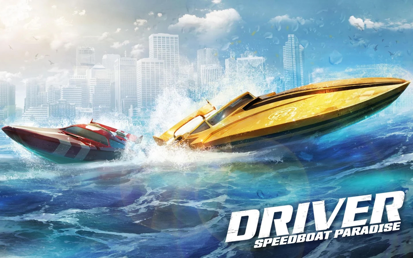 Ubisoft 新作アプリ Driver Speedboat Paradise を配信開始 波をリアルに再現した過酷なスピードボートレースに挑戦 Gamebiz