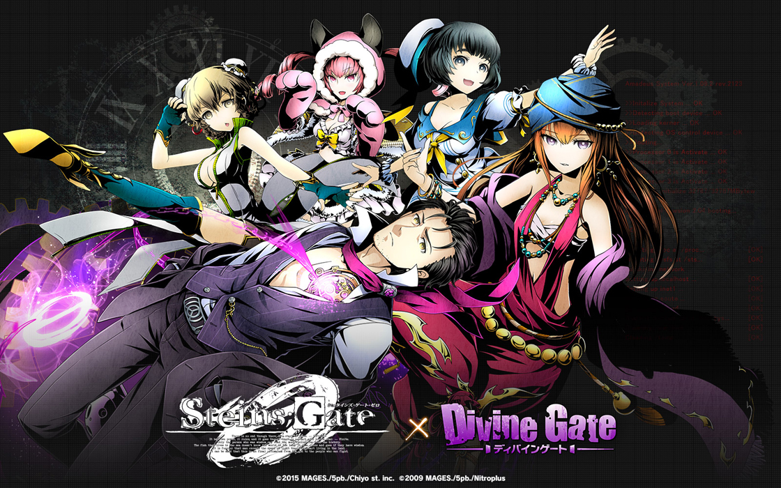 ガンホー ディバインゲート で Steins Gate 0 とのコラボ企画を開始 ディバゲ キャラに扮したクリス まゆりなどが登場 Gamebiz