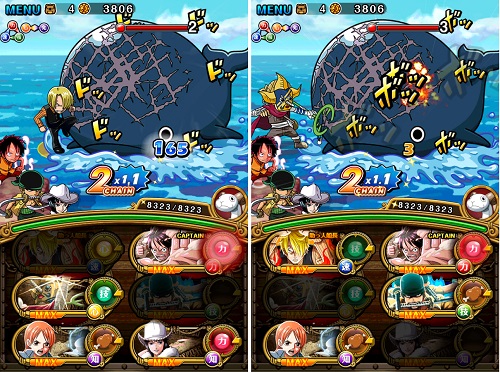 バンダイナムコゲームス One Piece トレジャークルーズ で新ステージ 双子岬 を追加 虹の宝石 のプレゼントやガチャイベントも Gamebiz