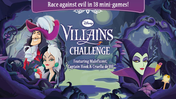 ディズニー 悪役キャラクター ディズニー ヴィランズ をテーマにしたミニゲーム Disney Villains Charenge をapp Storeで配信開始 Gamebiz