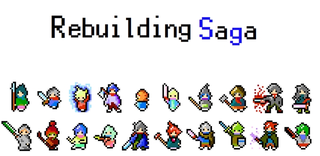 個人開発者のsadak06 Rebuildingsaga をgoogle Playでリリース ドット絵を使用したレトロゲーム風マルチシナリオrpg Gamebiz