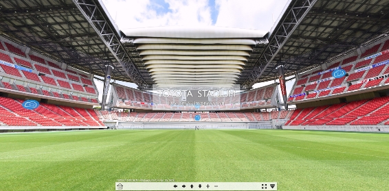 超高画質、360億5万画素の360度VRコンテンツを公開 豊田スタジアムを