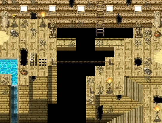 ふりーむ ゲーム アプリ開発に使える素材集の新作 スフィンクスの遺跡 を提供開始 エジプトの遺跡をイメージしたドット風マップ素材 セールも実施 Gamebiz