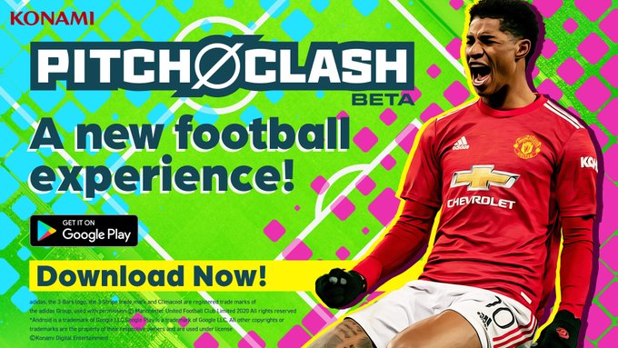 Konami サッカーゲーム Pitch Clash ベータ版をgoogle Playで公開中 有名クラブや1万人以上の実名選手が登場 Gamebiz