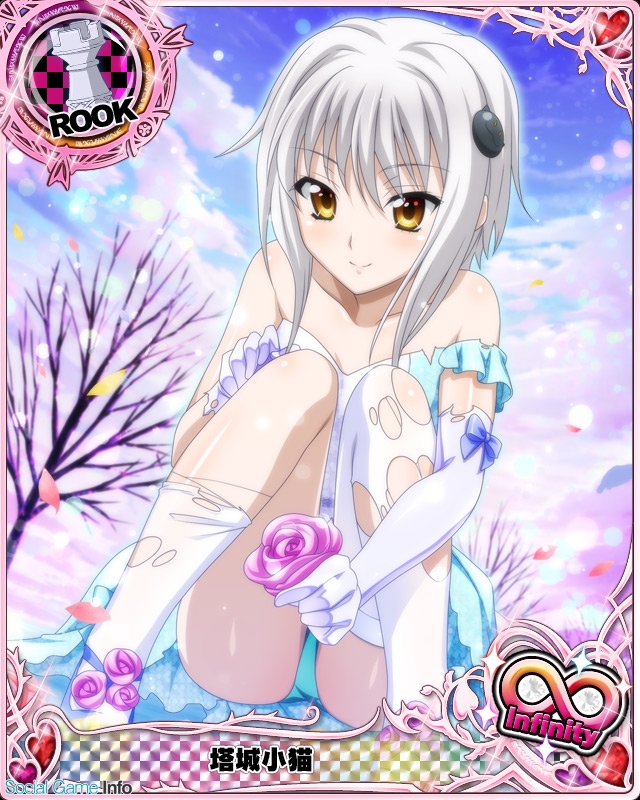 プリズムコネクト　ハイスクールD×D 塔城小猫、竹達彩奈直筆サイン入りカード プリズムコネクト ハイスクールD×D 塔城小猫 竹達彩奈 直筆サイン