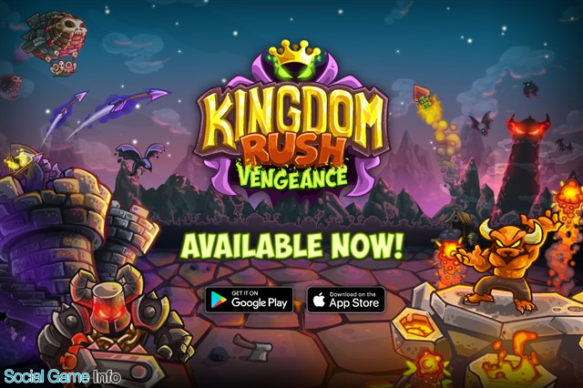 Ironhide Kingdom Rush シリーズ最新作のタワーディフェンスrpg Kingdom Rush Vengeance の全世界同時配信を開始 Gamebiz