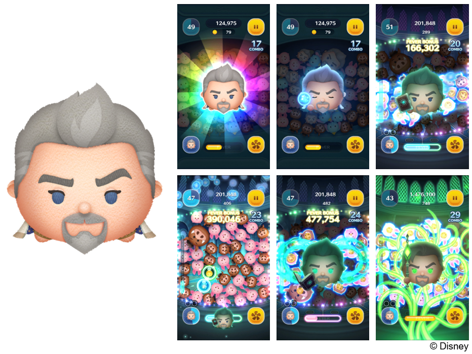 LINE：ディズニー ツムツム』にディズニーヴィランズのキャラが登場…11