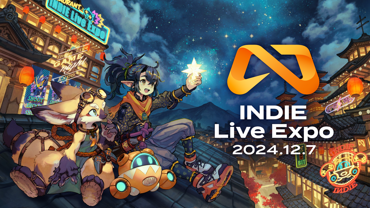 INDIE Live Expo執行委員會公佈了「INDIE Live Expo 2024.12.7」的表演者...CP也將在活動前舉行，您可以贏取Switch、Steam Deck等。