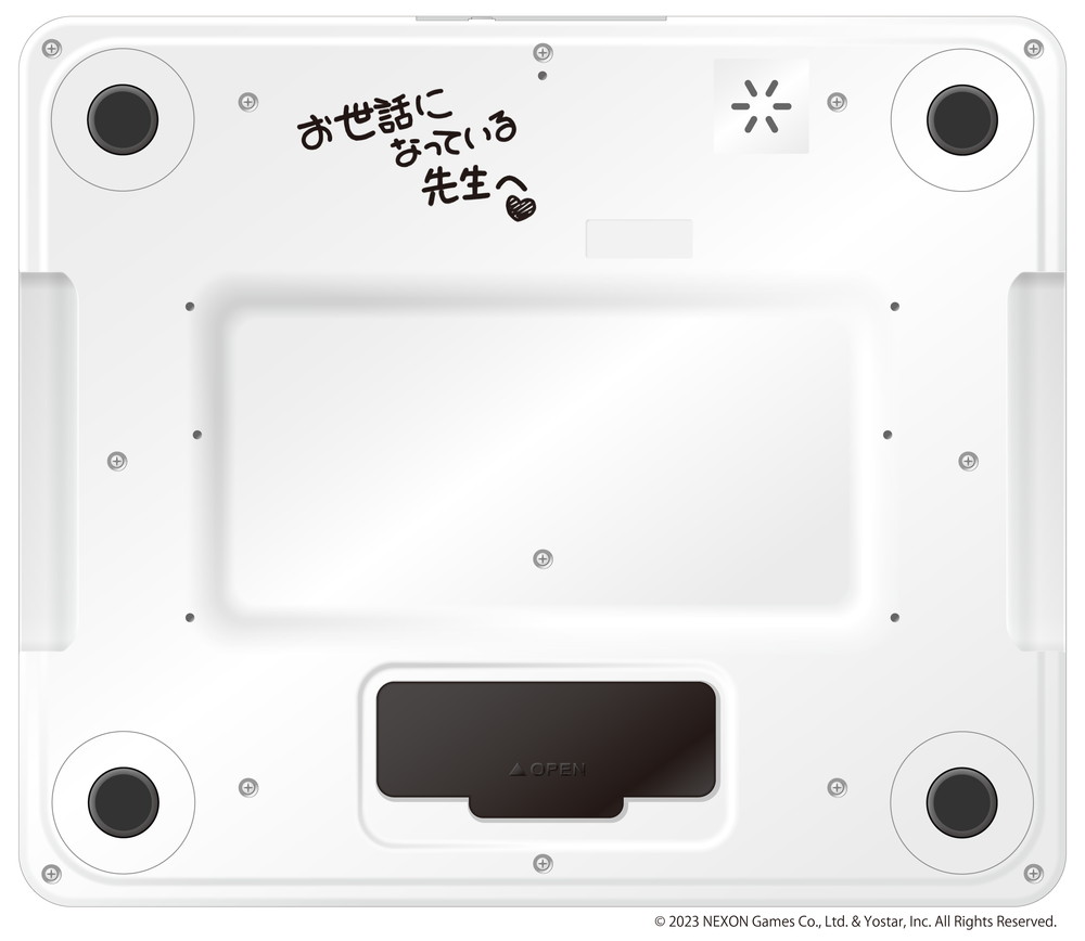 タニタ、音声体組成計「BC-203-BA ブルーアーカイブ早瀬ユウカモデル