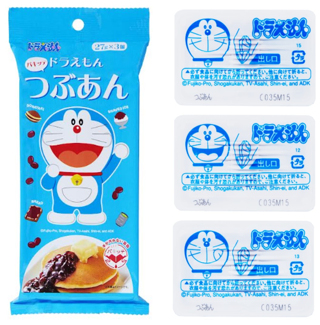 Endo Seian和Doraemon Designs將於3月1日發行新產品“ Doraemon Pakitte Tsubu A an 3p”，它使您可以輕鬆享受“ Anko”。