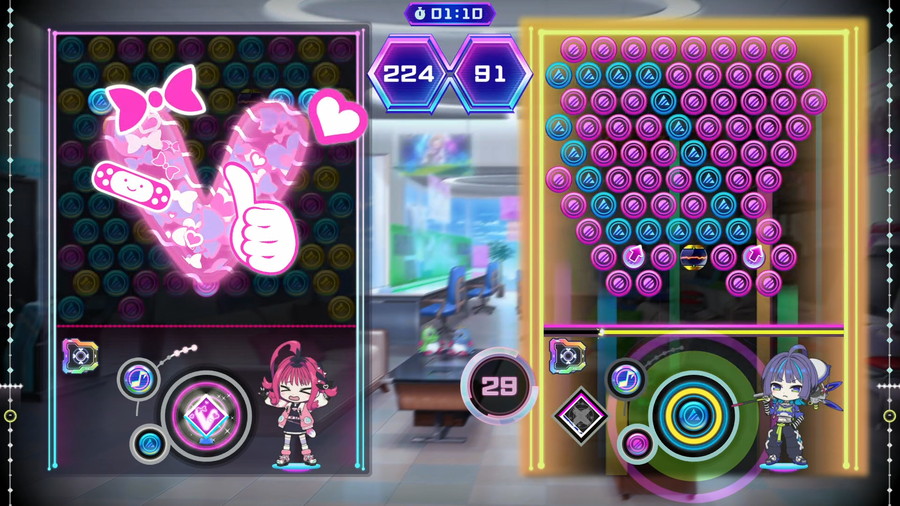 タイトー、バブルSTGと音ゲーを融合した新次元リズミカルパズル