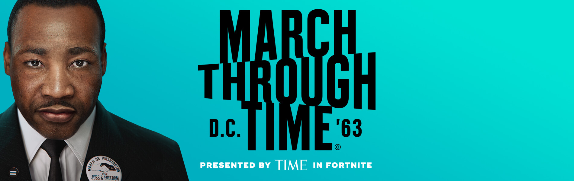 Epic Games、『フォートナイト』で「MARCH THROUGH TIME」開催！　キング牧師の人生と偉業を称えるインタラクティブ体験