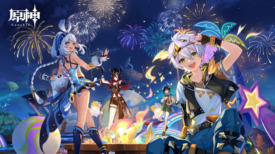 HoYoverse、『原神』Ver.5.8「染夏！烈日？リゾート満喫！」を7