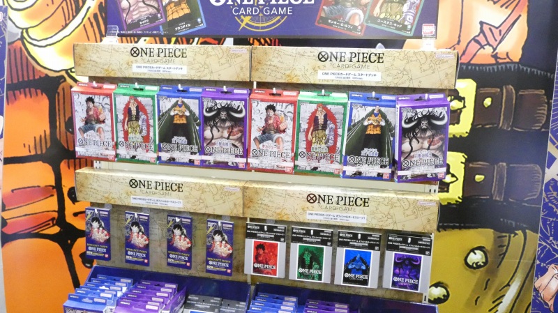 おもちゃショー2022】バンダイブースには発売を控える『ONE PIECEカードゲーム』が展示 | gamebiz