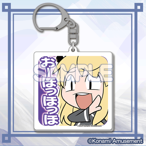 コナミプレミアムくじ【QMA21周年記念くじ】S賞 キャラファイングラフ コナミ プレミアムくじ ONLINE」にて「QMA21周年記念くじ」が