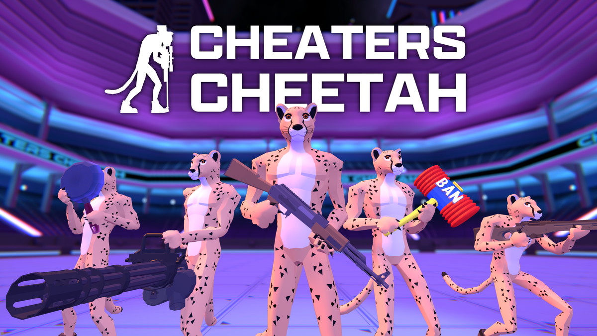 獨立遊戲開發人員Acmore Games在網上播放FPS遊戲“ Cheaters Cheetah”在Steam上，每個人都像Cheetah一樣戰鬥