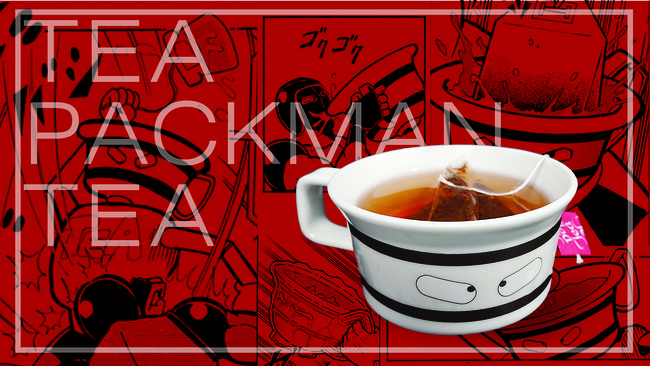 キャステム、「ティーパックマン紅茶」を販売開始！　スリランカ産の紅茶「セイロンブレンド」5袋とオリジナルのシール1枚のセット