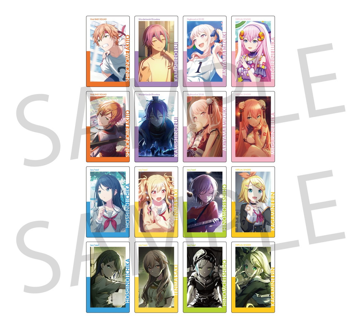 Colorful Palette、『プロセカ』新グッズ「ePick card series vol.11