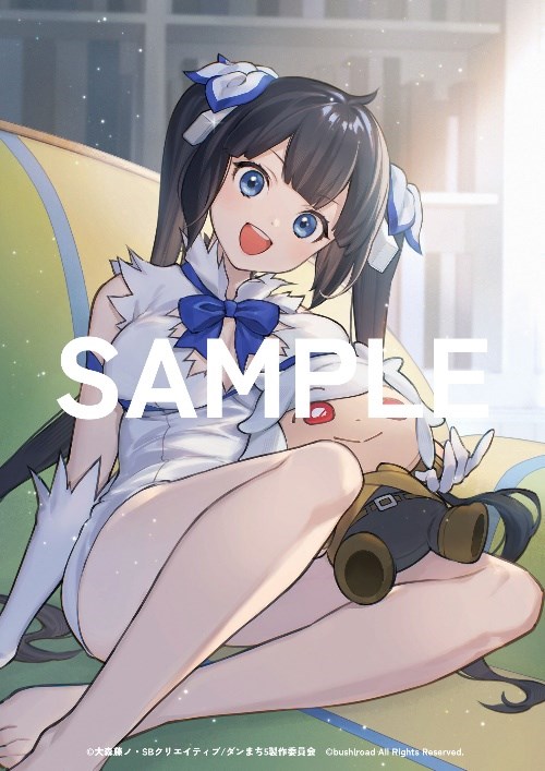 新品 ダンまち 大森藤ノ書き下ろし短編小説英雄哀歌 水と光のフルランド限定版特典 ダンまち 水と光のフルランド」かかげ氏原案のオリジナルキャラ