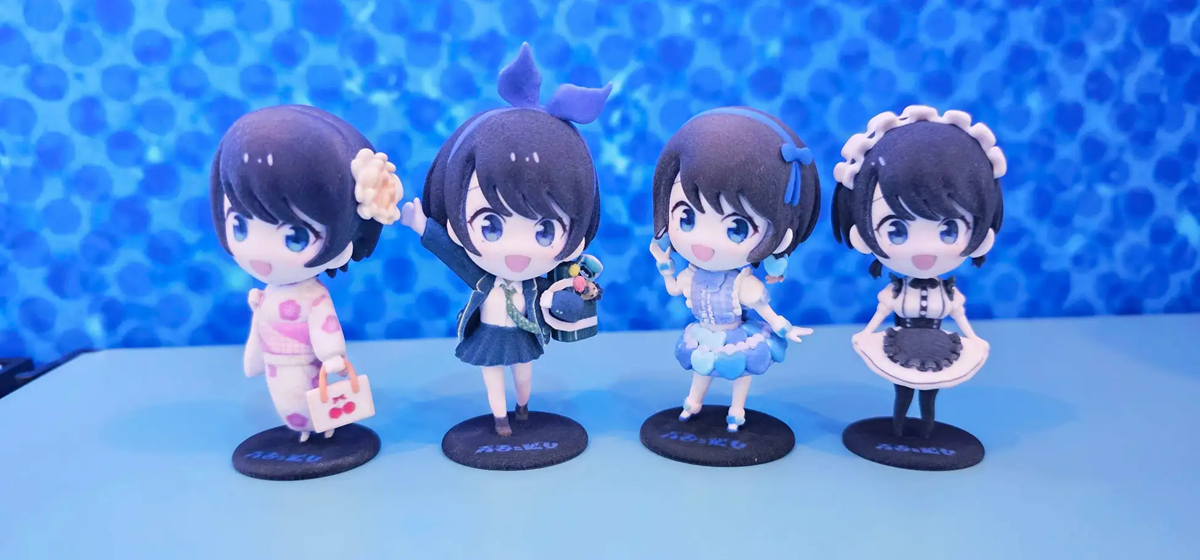 彼女お借りします 更科瑠夏展 青春(アオハル)と彼女 ぬいぐるみ DMM.make 3Dプリント、「彼女、お借りします」のヒロイン更科