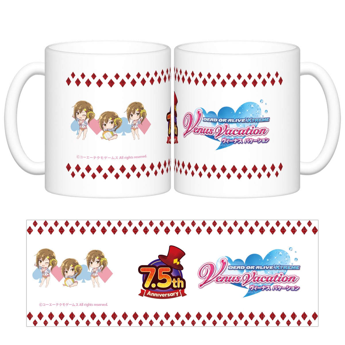 DOAXVV7.5周年記念くじ　BIGアクリルスタンド かすみ&あやね DOAXVV7.5周年記念くじ BIGアクリルスタンド かすみ&あやね