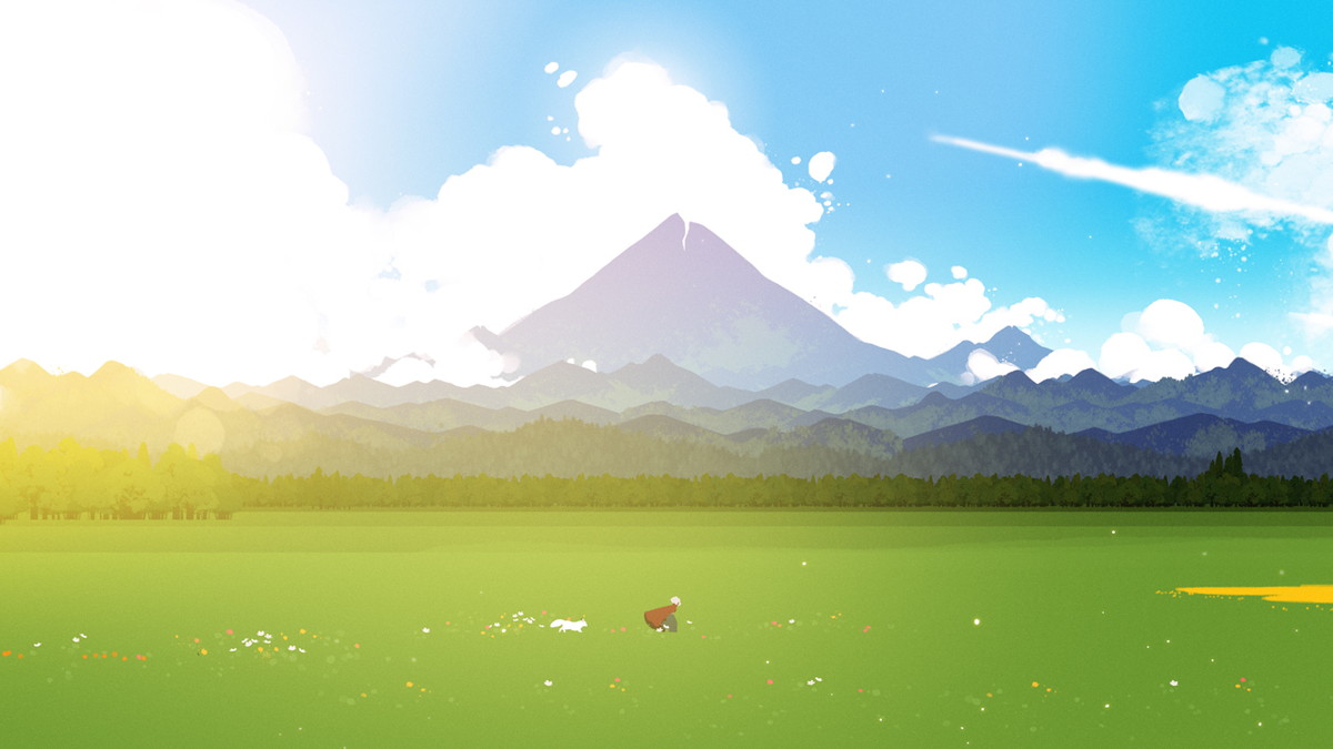 Devolver Digital、少女とオオカミが滅びゆく世界を旅する