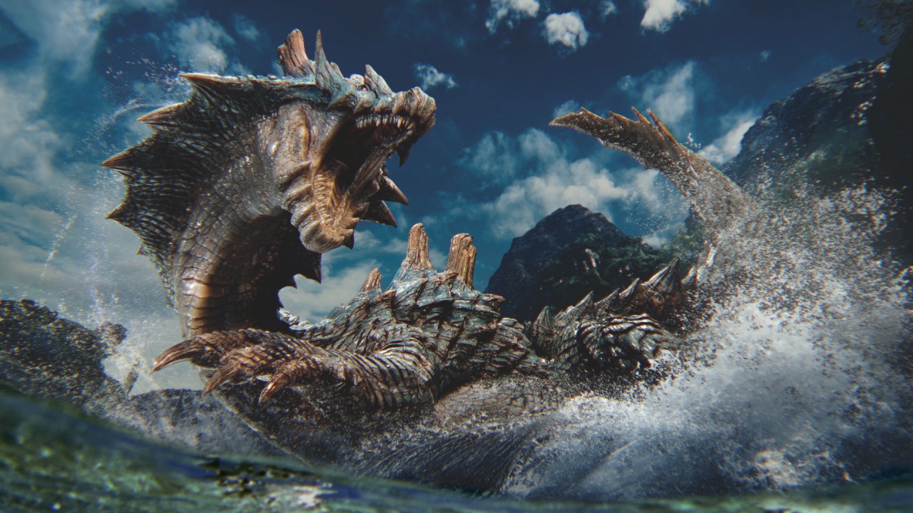 CAPCOM モンスターハンター ラギアクルス カプコン「モンスターハンター」より「ラギアクルス」全高170mm