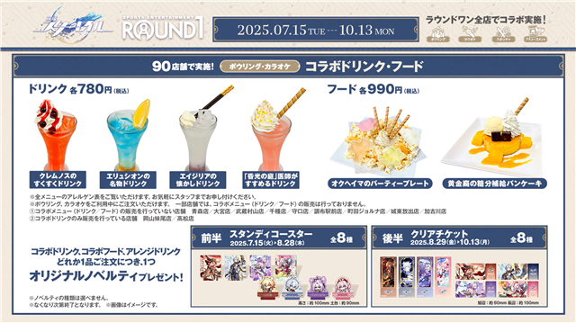 崩壊：スターレイル ラウンドワン限定　クッション　コンプリート 4種類 崩壊スターレイル 丸型クッション ファイノン ラウンドワン限定