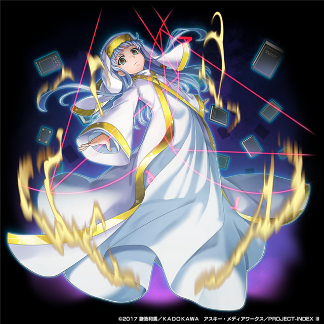 ス*中様 とある魔術の禁書目録 サイン入りキャンバスアート 5223-858-