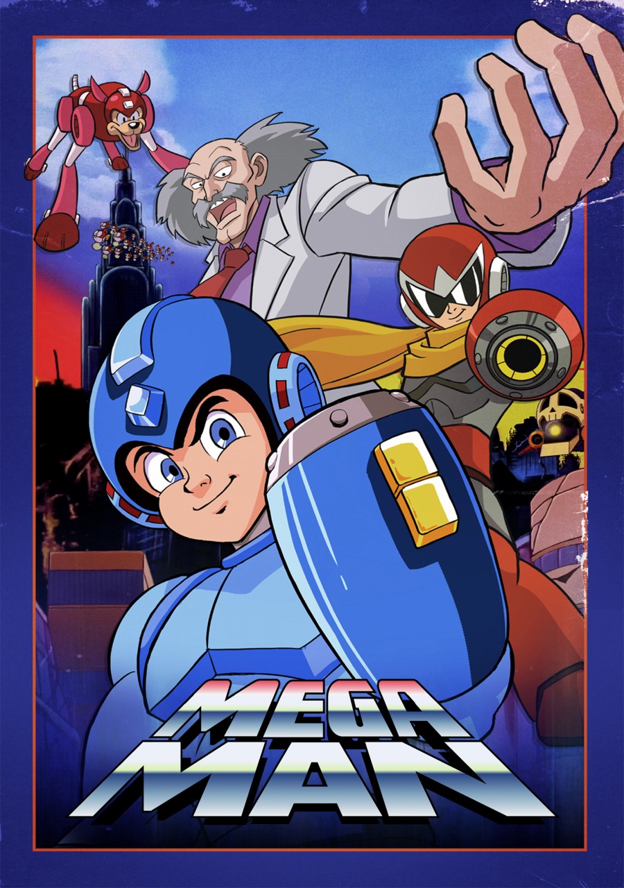 カプコン、アニメ『ロックマンUSA』全27話が各プラットフォーム