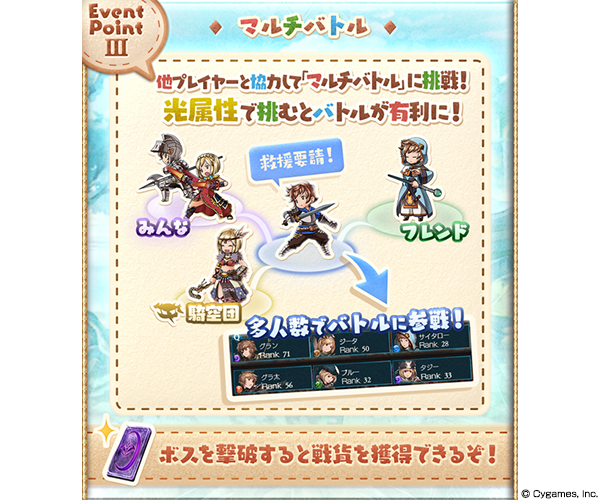 Cygames、『グランブルーファンタジー』でイベント「それいけ