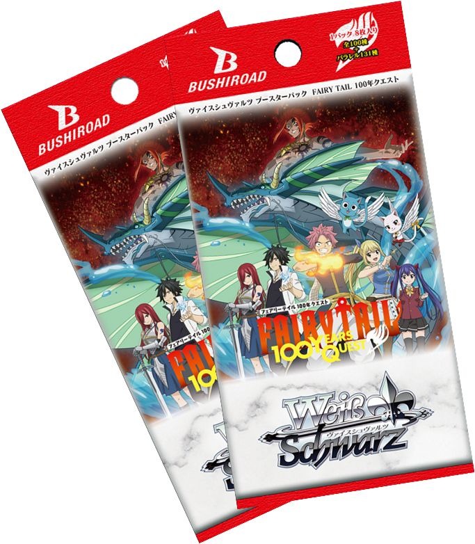 Bushiroad將於2月7日發布Weiss Schwarz Booster Pack“ Fairy Tail 100 Quest”！