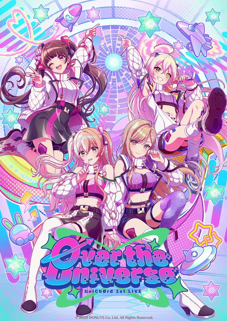 オンユーライフ DONUTS、D4DJ、UniChØrd 1st LIVE 「Øver the Universe」にて新曲の