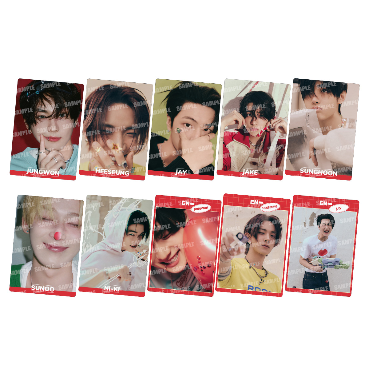 バンダイ、ENHYPEN 2nd Studio Album『ROMANCE : UNTOLD』のガシャポン