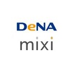 DeNAとmixiのロゴ